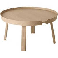 Muuto - Around Couchtisch Ø 72 cm, Eiche von Muuto