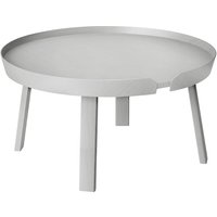 Muuto - Around Couchtisch Ø 72 cm, grau von Muuto