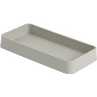 Muuto - Arrange Desktop Tablett, 12 x 25 cm, grau von Muuto