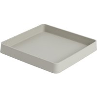 Muuto - Arrange Desktop Tablett, 25 x 25 cm, grau von Muuto