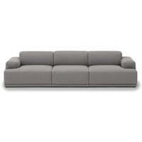 Muuto - Connect Soft Modular Sofa 3-Sitzer Konfiguration 1, Re-Wool 128 Muuto - Connect Soft Modular Sofa 3-Sitzer Konfiguration 1, Re-Wool 128 von Muuto