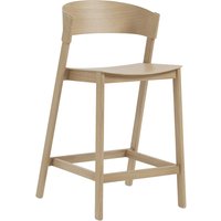 Muuto - Cover Barhocker H 96 cm, Eiche von Muuto