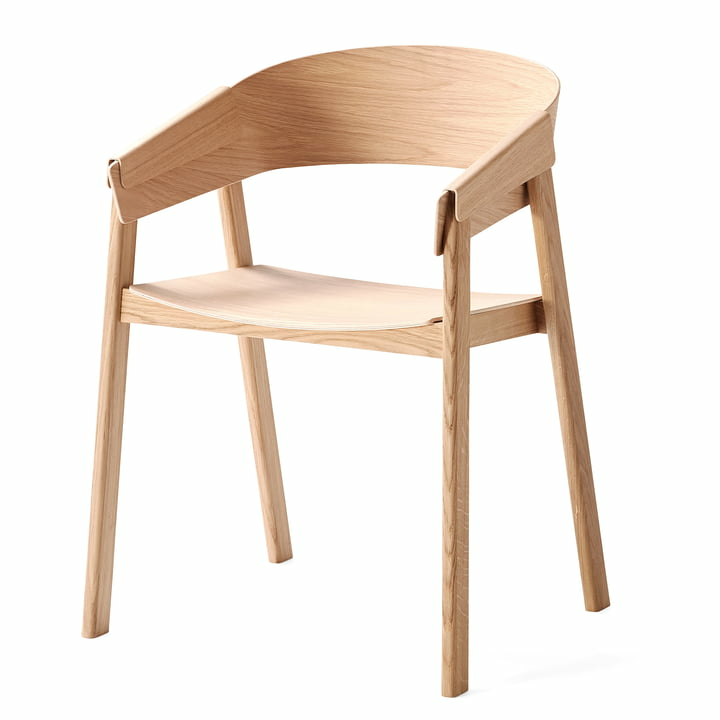 Muuto Cover Chair Armlehnstuhl Stuhl Lehnstuhl Holzstuhl Designer Stuhl Eiche    B-Ware von Muuto