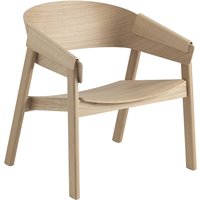 Muuto - Cover Lounge Chair, Eiche von Muuto