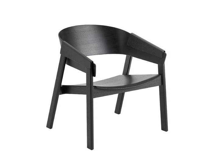 Muuto Cover Lounge Chair, schwarz von Muuto
