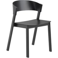 Muuto - Cover Side Chair, schwarz von Muuto