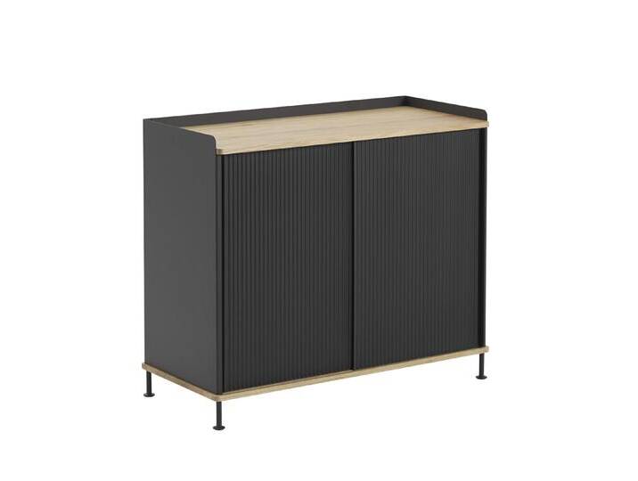 Muuto Enfold Sideboard, 100 x 85 cm, eiche geölt / anthrazit Muuto Enfold Sideboard, 100 x 85 cm, eiche geölt / anthrazit von Muuto