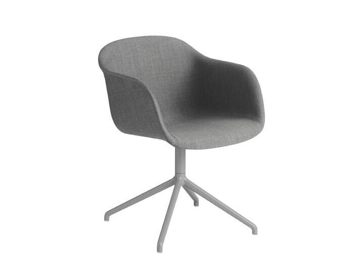 Muuto Fiber Armchair, swivel base with return, remix 133 / grau Muuto Fiber Armchair, swivel base with return, remix 133 / grau von Muuto