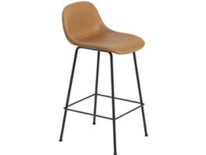 Muuto - Fiber Barhocker mit Rückenlehne Rohrgestell Muuto - Fiber Barhocker mit Rückenlehne Rohrgestell von Muuto