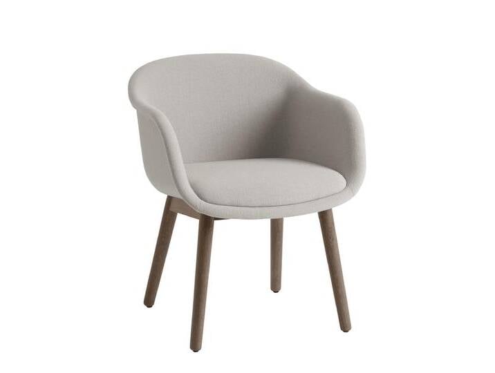 Muuto Fiber Conference Armchair, wood base, hallingdal 113 / eiche dunkel gebeizt Muuto Fiber Conference Armchair, wood base, hallingdal 113 / eiche dunkel gebeizt von Muuto