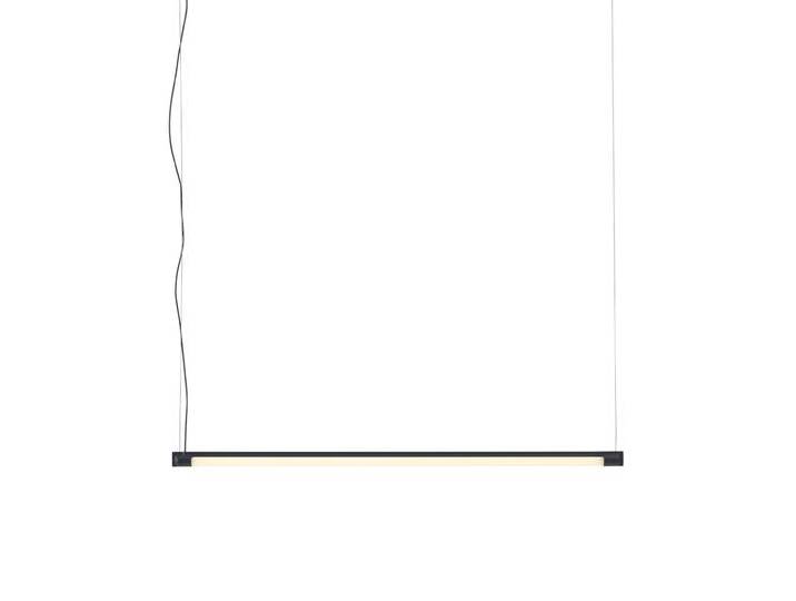 Muuto Fine Suspension LED Pendelleuchte, 90 cm, schwarz von Muuto