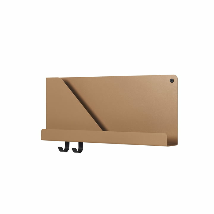 Muuto Folded Shelve Wandregal Hängeregal Schweberegal Small Stahl Burnt Orange B-Ware Muuto Folded Shelve Wandregal Hängeregal Schweberegal Small Stahl Burnt Orange B-Ware von Muuto