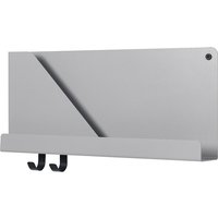 Muuto - Folded Shelves 51 x 22 cm, grau von Muuto