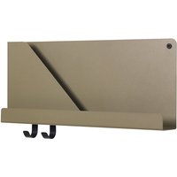 Muuto - Folded Shelves 51 x 22 cm, olive von Muuto