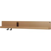 Muuto - Folded Shelves 96 x 13 cm, burnt orange von Muuto