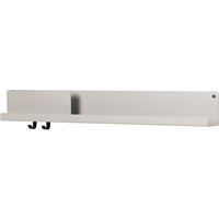 Muuto - Folded Shelves 96 x 13 cm, grau von Muuto