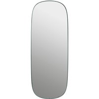 Muuto - Framed Mirror, groß, dunkelgrün / Klarglas von Muuto