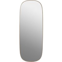 Muuto - Framed Mirror, groß, rose / Klarglas von Muuto