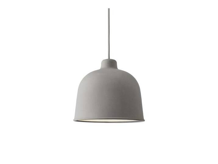 Muuto Grain LED Pendelleuchte, grau von Muuto