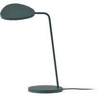 Muuto - Leaf LED-Tischleuchte, dunkelgrün von Muuto