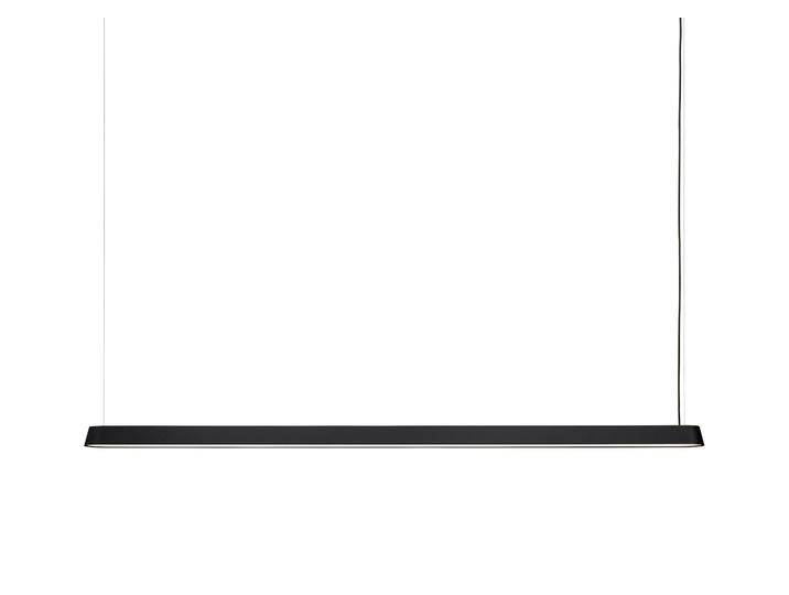 Muuto Linear LED Pendelleuchte, 169 cm, schwarz von Muuto