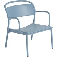 Muuto - Linear Steel Armchair, hellblau NCS 4020-B von Muuto