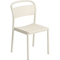 Muuto - Linear Steel Side Chair, off-white von Muuto