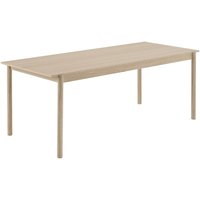 Muuto - Linear Wood Series Tisch von Muuto