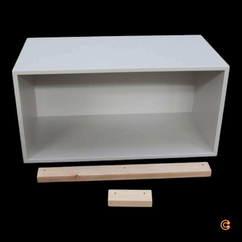 Muuto Mini Stacked Regalsystem Aufbewahrung Möbel Groß Hellgrau B-Ware von Muuto
