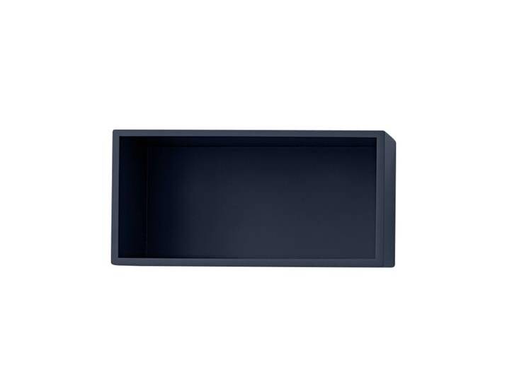 Muuto Mini Stacked System Regalmodul, small, midnight blue von Muuto
