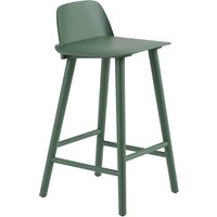 Muuto - Nerd Barhocker H 65 cm, grün von Muuto