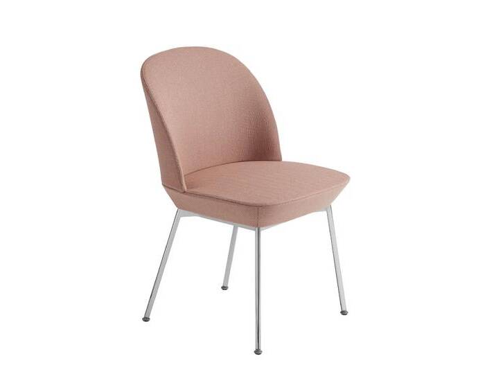 Muuto Oslo Side Chair, twill weave 530 / chrome Muuto Oslo Side Chair, twill weave 530 / chrome von Muuto