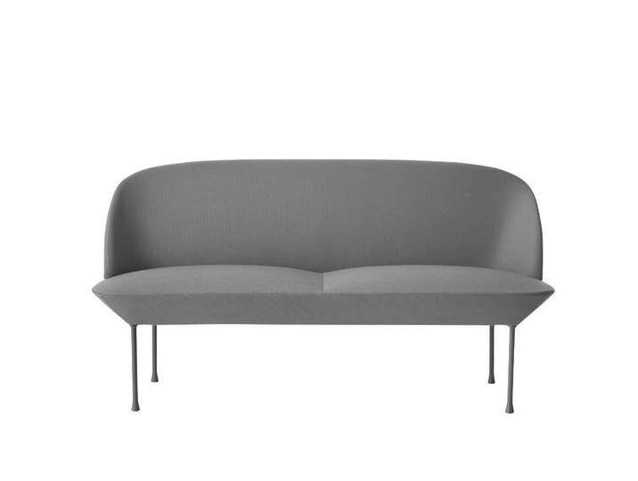 Muuto Oslo Sofa 2-Sitzer, steelcut 160 / schwarz Muuto Oslo Sofa 2-Sitzer, steelcut 160 / schwarz von Muuto