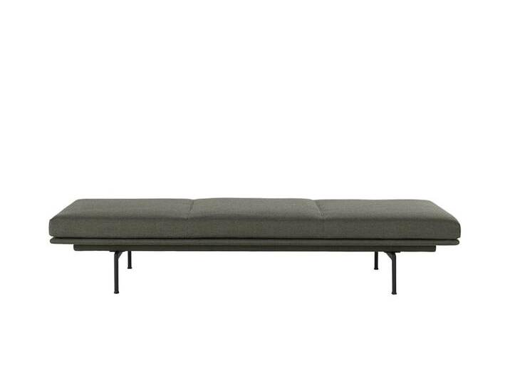 Muuto Outline Daybed, fiord 961 / schwarz Muuto Outline Daybed, fiord 961 / schwarz von Muuto