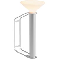 Muuto - Piton LED Akkuleuchte, Aluminium von Muuto