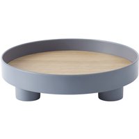 Muuto - Platform Tablett, blau-grau von Muuto