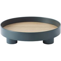 Muuto - Platform Tablett, dunkelgrün von Muuto