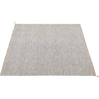 Muuto - Ply Rug 240 x 240 cm, schwarz-weiß von Muuto