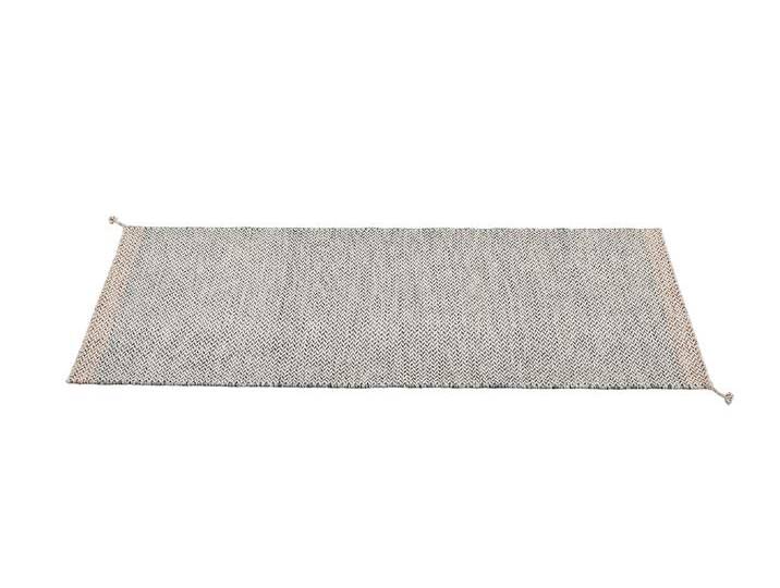 Muuto Ply Teppich, 80 x 200 cm, schwarz / weiß von Muuto