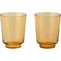 Muuto - Raise Trinkglas 30 cl, burnt orange (2er-Set) von Muuto