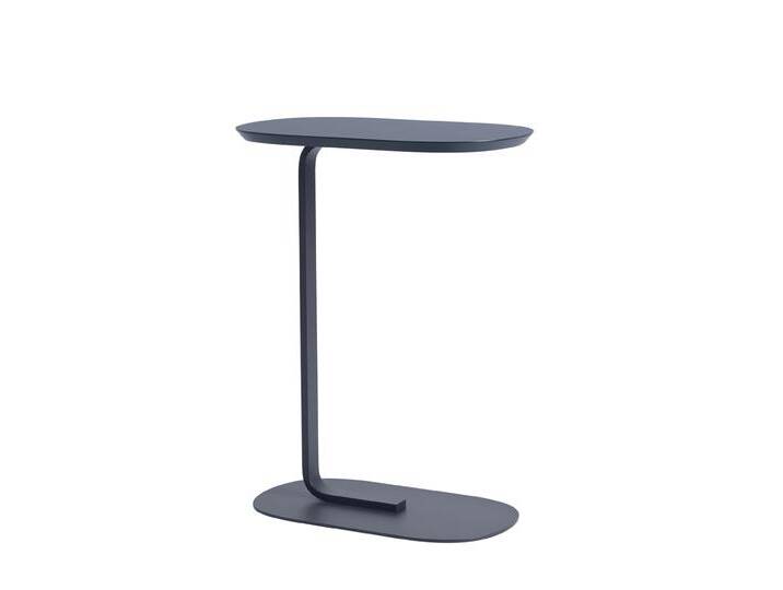 Muuto Relate Beistelltisch, 73,5 cm, blaugrau von Muuto