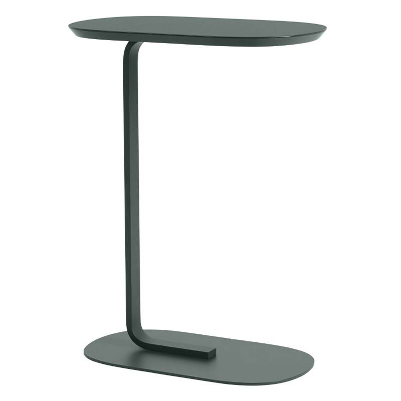 Muuto Relate Beistelltisch 73.5 Cm Dunkelgrün Couchtisch Tisch Sofatisch  B-Ware von Muuto