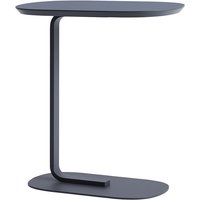 Muuto - Relate Side Table, H 60,5 cm, blau-grau von Muuto