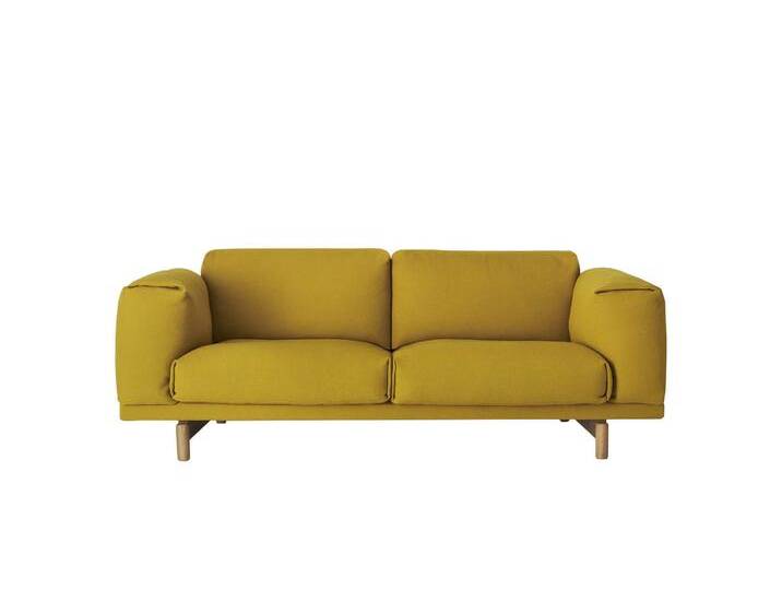 Muuto Rest Sofa 2-Sitzer, hallingdal 457 / eiche natur Muuto Rest Sofa 2-Sitzer, hallingdal 457 / eiche natur von Muuto