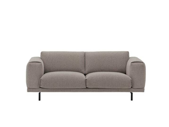 Muuto Rest Sofa 2-Sitzer, hearth 6 / schwarz Muuto Rest Sofa 2-Sitzer, hearth 6 / schwarz von Muuto
