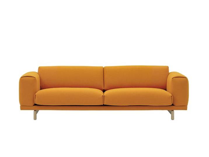 Muuto Rest Sofa 3-Sitzer, hallingdal 547 / eiche natur Muuto Rest Sofa 3-Sitzer, hallingdal 547 / eiche natur von Muuto