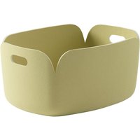 Muuto - Restore Aufbewahrungskorb, beige-grün von Muuto