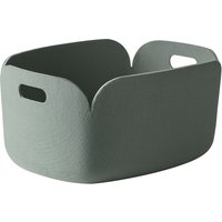 Muuto - Restore Aufbewahrungskorb, dusty green von Muuto