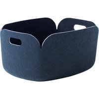 Muuto - Restore Aufbewahrungskorb, midnight blue von Muuto