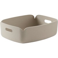 Muuto - Restore Tablett, sand von Muuto